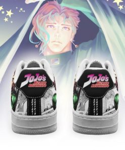 Noriaki Kakyoin Sneakers Manga Style JoJo's Air Force Shoes