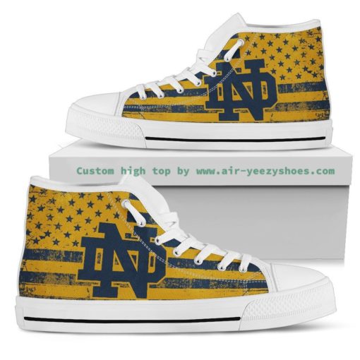 Notre Dame Fighting Irish High Top Shoes