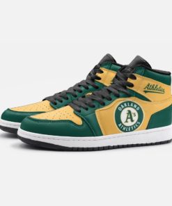 Oakland Athletics Jordan 1 Shoes - Oakland Athletics Custom Shoes