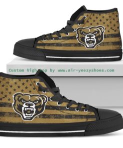Oakland Golden Grizzlies High Top Shoes