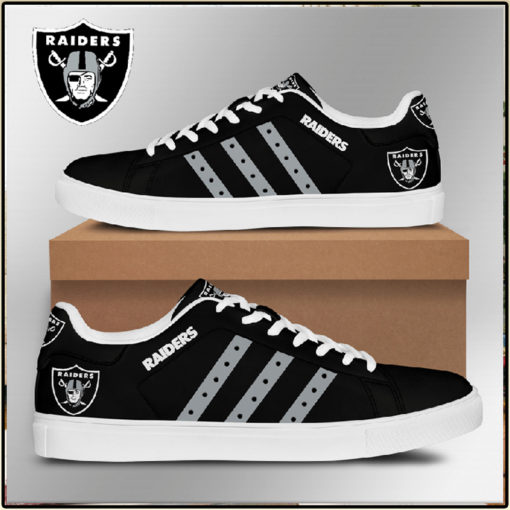 Oakland Raiders Custom Stan Smith Shoes