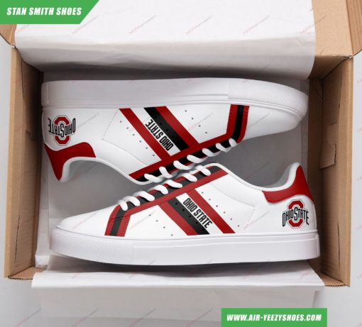Ohio State Buckeyes Football Stan Smith Custom Shoes