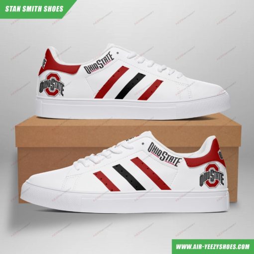 Ohio State Buckeyes Stan Smith Custom Sneakers