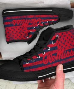 Ole Miss Rebels High Top Shoes