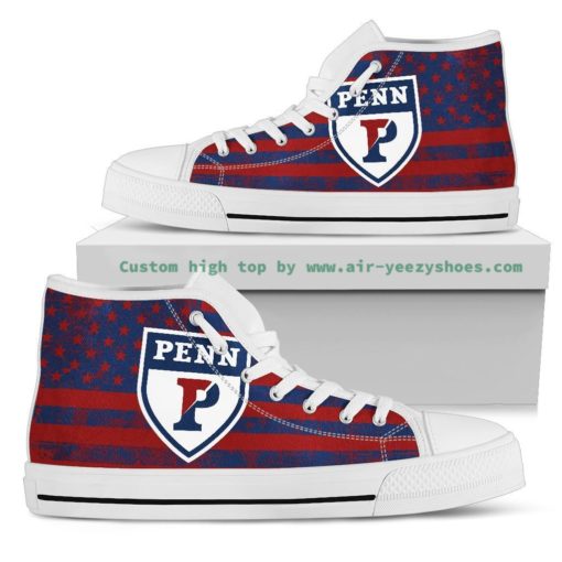 Pennsylvania Quakers High Top Shoes