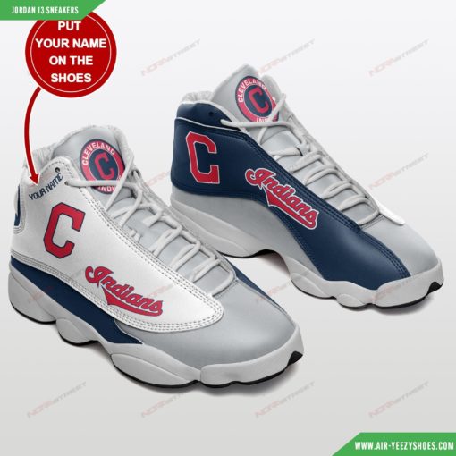 Personalized Cleveland Indians Air JD13 Sneakers