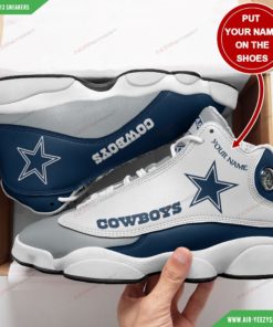 Personalized Dallas Cowboys Air JD13 Shoes