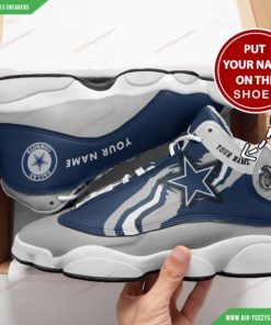 Personalized Dallas Cowboys Football Air JD13 Shoes