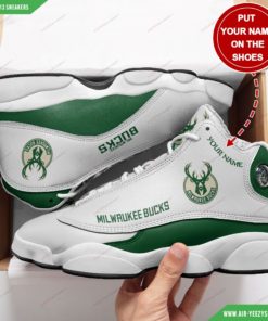 Personalized Milwaukee Bucks Air JD13 Shoes