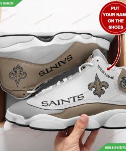 Personalized New Orleans Saints Air JD13 Custom Shoes
