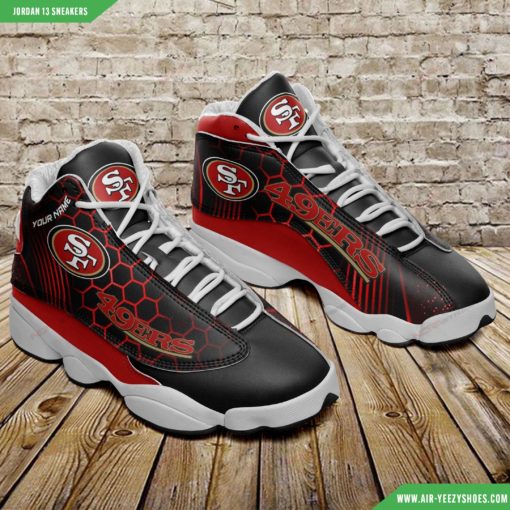 Personalized San Francisco 49ers Air JD13 Shoes