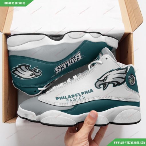 Philadelphia Eagles Air JD13 Custom Shoes, NFL Gift for Fans