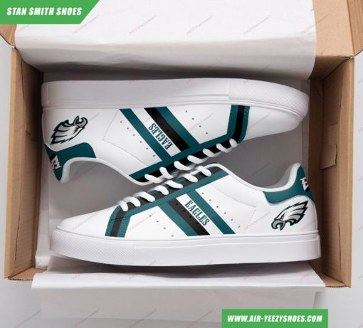 Philadelphia Eagles Stan Smith Custom Shoes 7