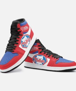 Philadelphia Phillies Custom Jordan 1 High Sneakers