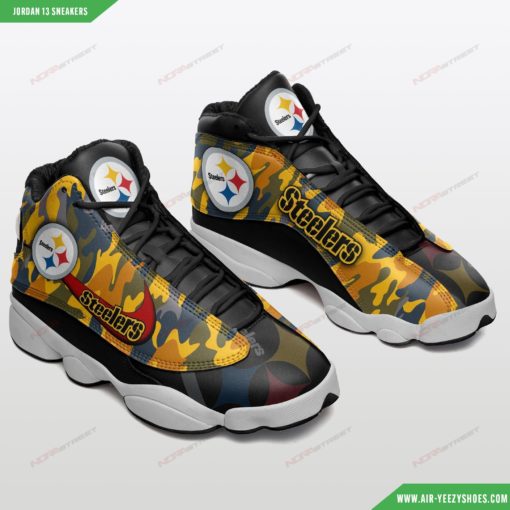 Pittsburgh Steelers Air JD 13 Sneakers