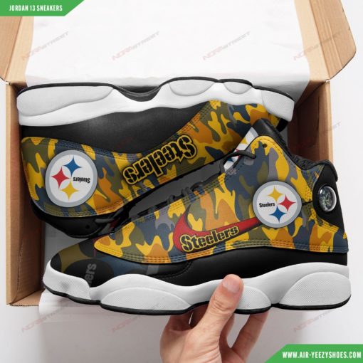Pittsburgh Steelers Air JD 13 Sneakers