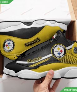 Pittsburgh Steelers Air JD13 Custom Sneakers 66