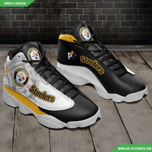 Pittsburgh Steelers Air JD13 Custom Sneakers 8