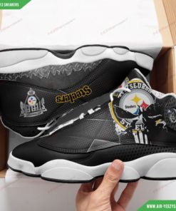 Pittsburgh Steelers Air JD13 Shoes 446