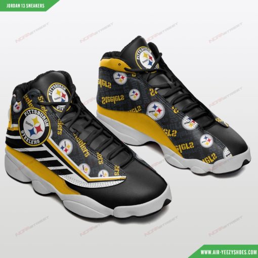 Pittsburgh Steelers Air JD13 Shoes 68