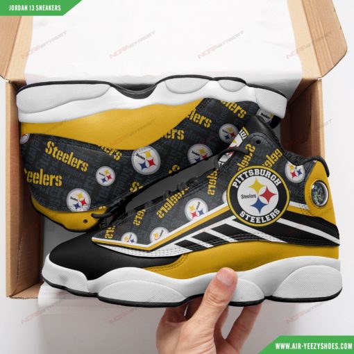 Pittsburgh Steelers Air JD13 Shoes 68
