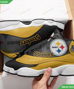 Pittsburgh Steelers Air JD13 Sneakers 2