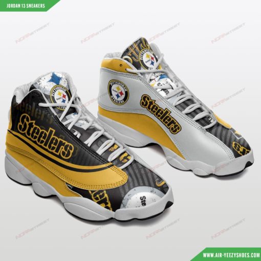Pittsburgh Steelers Air JD13 Sneakers 54