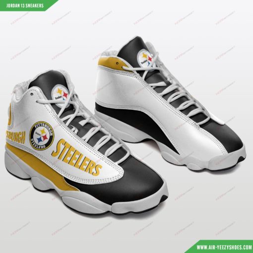 Pittsburgh Steelers Air JD13 Sneakers 7