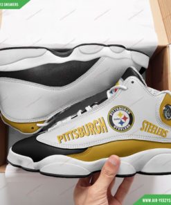 Pittsburgh Steelers Air JD13 Sneakers 7