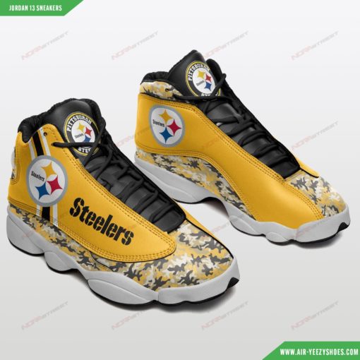 Pittsburgh Steelers Air Jordan 13 Sneakers 33