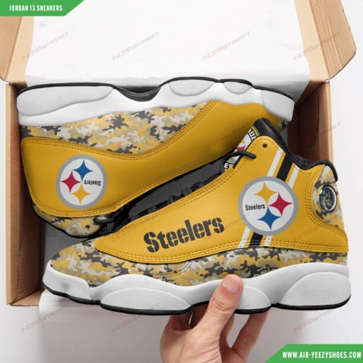 Pittsburgh Steelers Air Jordan 13 Sneakers 33