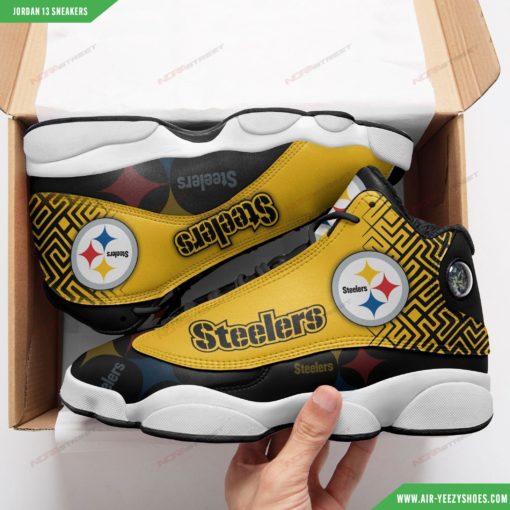 Pittsburgh Steelers Air Jordan 13 Sneakers 5