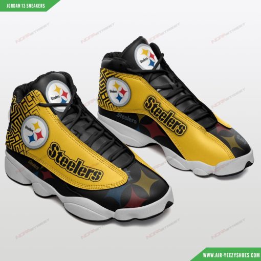Pittsburgh Steelers Air Jordan 13 Sneakers 5