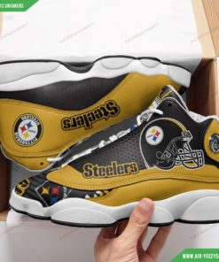 Pittsburgh Steelers Air Jordan 13 Sneakers 56