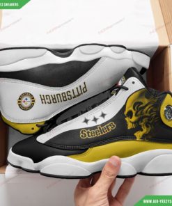 Pittsburgh Steelers Air Jordan 13 Sneakers 6