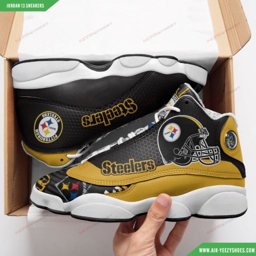 Pittsburgh Steelers Football Air JD13 Sneakers 568