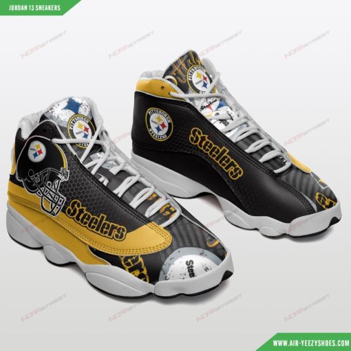 Pittsburgh Steelers Football Air JD13 Sneakers 568