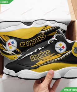 Pittsburgh Steelers Football Air JD13 Sneakers 64