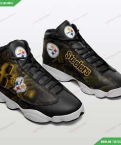 Pittsburgh Steelers Football Air JD13 Sneakers 84