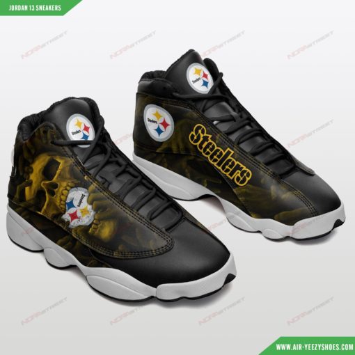 Pittsburgh Steelers Football Air JD13 Sneakers 84