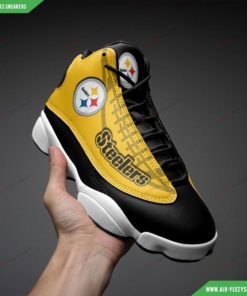 Pittsburgh Steelers Football Air Jordan 13 Sneakers 3