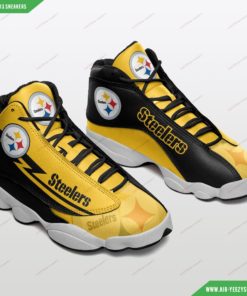 Pittsburgh Steelers Football Air Jordan 13 Sneakers 44