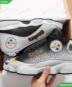 Pittsburgh Steelers Football Air Jordan 13 Sneakers 87
