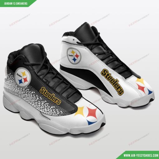 Pittsburgh Steelers Football Air Jordan 13 Sneakers 87