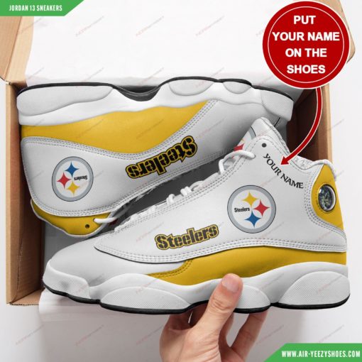Pittsburgh Steelers Personalized Air JD13 Custom Sneakers