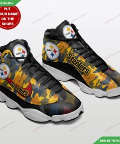 Pittsburgh Steelers Personalized Air JD13 Sneakers