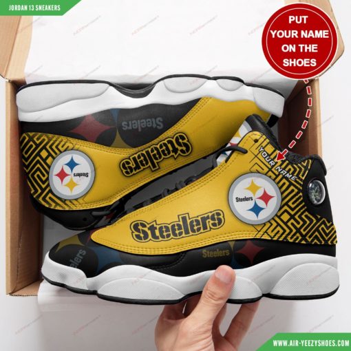 Pittsburgh Steelers Personalized Air Jordan 13 Shoes