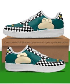 Poke Snorlax Sneakers Custom AF 1 Shoes
