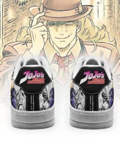 Robert Speedwagon Sneakers Manga Style JoJo's Air Force Shoes