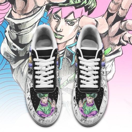 Rohan Kishibe Sneakers Manga Style JoJo Air Force Shoes